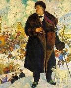 Boris Kustodiev Fiodor Shaliapin oil painting on canvas